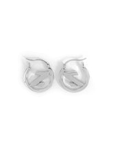 Load image into Gallery viewer, Mini Z Hoop Earrings (For China shipping only)
